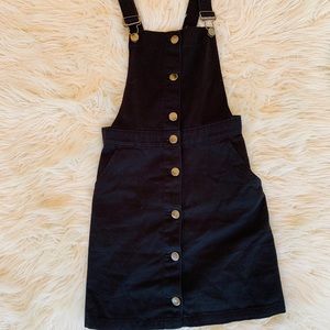 Black Overall Dress